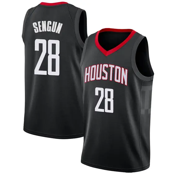 Men's Alperen Sengun Houston Rockets Nike Swingman Black Jersey - Statement Edition