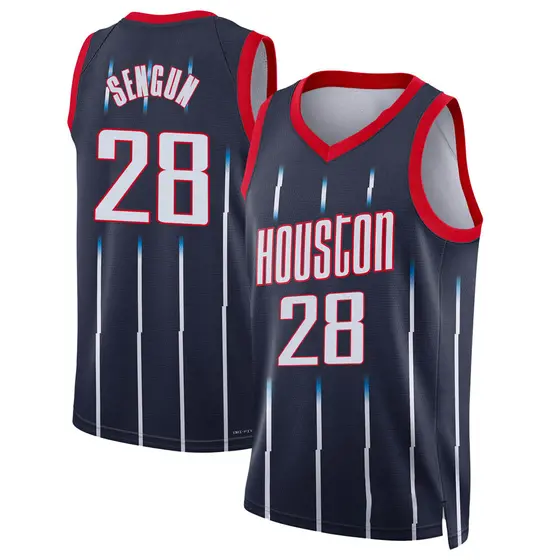 Men's Alperen Sengun Houston Rockets Nike Swingman Navy 2021/22 City Edition Jersey