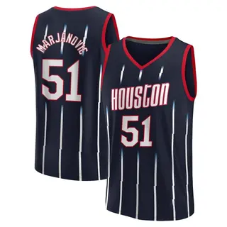 Youth Fanatics Branded Boban Marjanovic Red Houston Rockets Fast Break Player Jersey - Icon Edition Size: Small