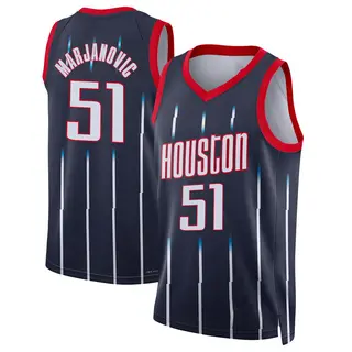 Men's Boban Marjanovic Houston Rockets Nike Swingman Navy 2021/22 City Edition Jersey