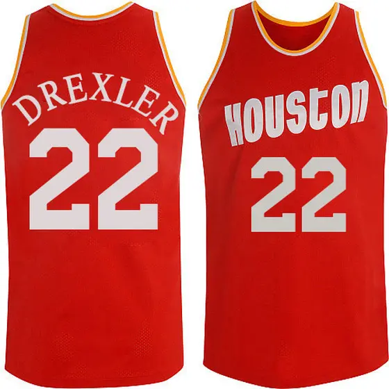 clyde drexler authentic jersey