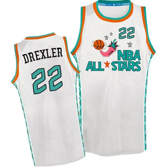 clyde drexler throwback jersey