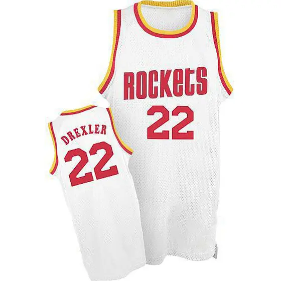 clyde drexler rockets jersey