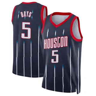 Men's Darius Days Houston Rockets Nike Swingman Navy 2021/22 City Edition Jersey