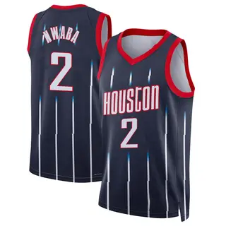 Men's David Nwaba Houston Rockets Nike Swingman Navy 2021/22 City Edition Jersey