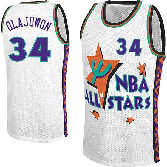 olajuwon throwback jersey