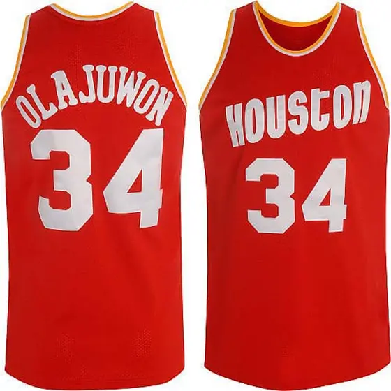 olajuwon throwback jersey