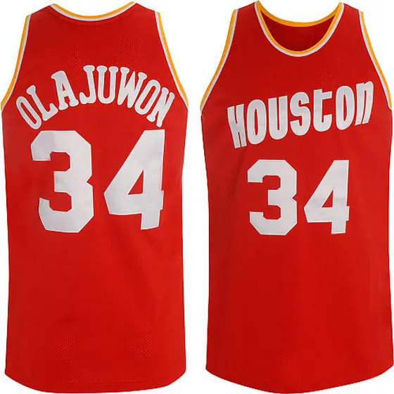 throwback hakeem olajuwon jersey