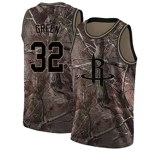 Men's Jeff Green Houston Rockets Nike Swingman Camo Custom Realtree Collection Jersey