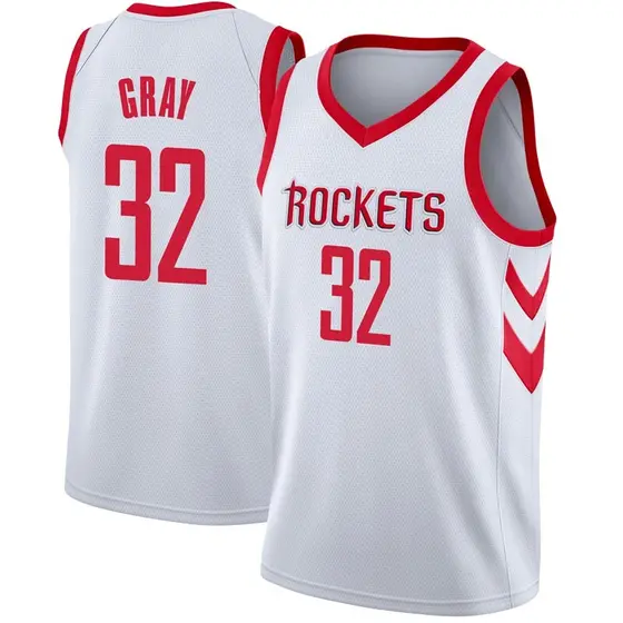 Big & Tall Men's Rob Gray Houston Rockets Nike Swingman White