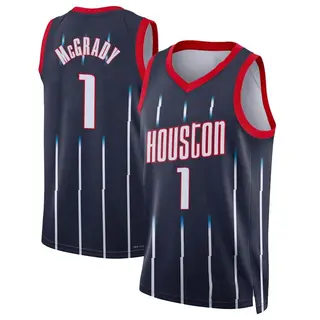 Men's Tracy McGrady Houston Rockets Nike Swingman Navy 2021/22 City Edition Jersey