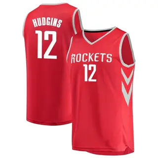 Men's Trevor Hudgins Houston Rockets Fanatics Branded Fast Break Red Jersey - Icon Edition