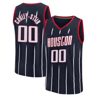 Men's Willie Cauley-Stein Houston Rockets Fanatics Branded Fast Break Navy 2021/22 Replica City Edition Jersey