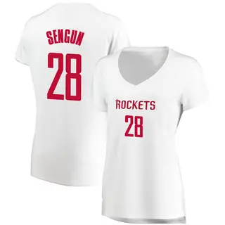 Women's Alperen Sengun Houston Rockets Fanatics Branded White Fast Break Jersey - Association Edition
