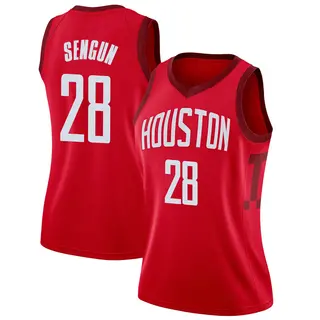 Women's Alperen Sengun Houston Rockets Nike Swingman Red 2018/19 Jersey - Earned Edition