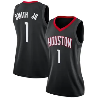 Women's Jabari Smith Jr. Houston Rockets Nike Swingman Black Jersey - Statement Edition