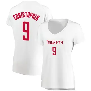 Women's Josh Christopher Houston Rockets Fanatics Branded White Fast Break Jersey - Association Edition