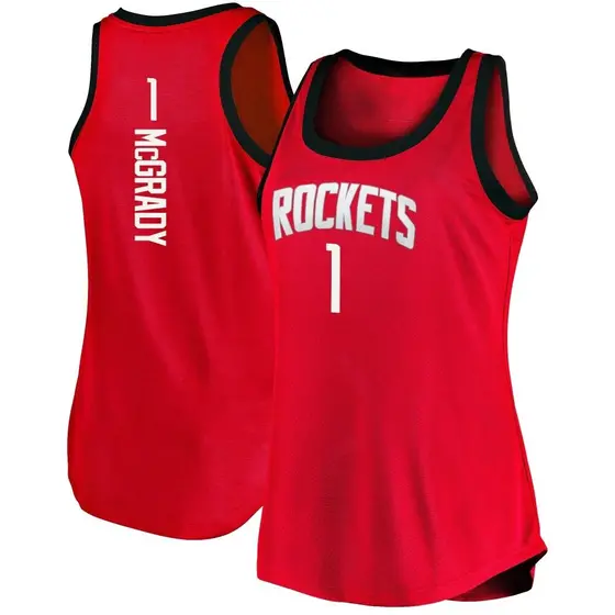 Women's Tracy McGrady Houston Rockets Fanatics Branded Fast Break Red 2020/21 Tank Jersey - Icon Edition