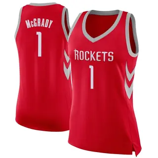 Women's Tracy McGrady Houston Rockets Nike Swingman Red Jersey - Icon Edition