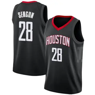 Youth Alperen Sengun Houston Rockets Nike Swingman Black Jersey - Statement Edition