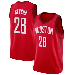 Youth Alperen Sengun Houston Rockets Nike Swingman Red 2018/19 Jersey - Earned Edition