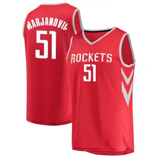 Youth Boban Marjanovic Houston Rockets Fast Break Red Jersey - Icon Edition