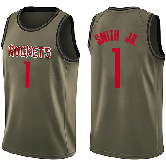 Houston Rockets Nike Icon Edition Swingman Jersey - Red - Jabari Smith Jr. - Mens