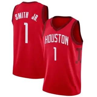 Youth Jabari Smith Jr. Houston Rockets Nike Swingman Red 2018/19 Jersey - Earned Edition