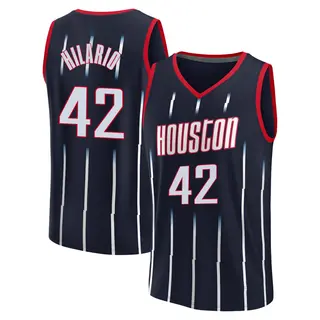 Youth Nene Hilario Houston Rockets Fanatics Branded Replica Navy 2021/22 Fast Break City Edition Jersey