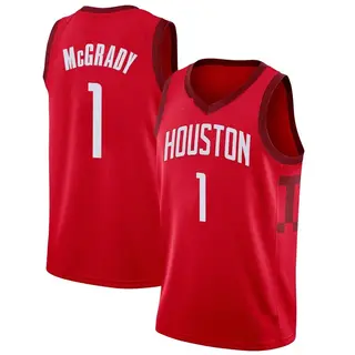 Youth Tracy McGrady Houston Rockets Nike Swingman Red 2018/19 Jersey - Earned Edition