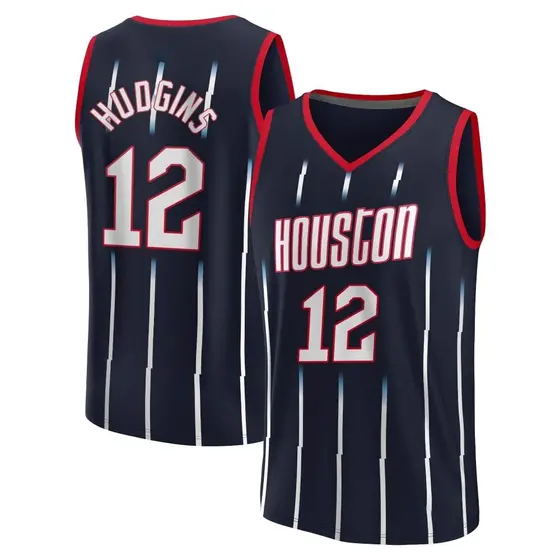 Trevor Hudgins Houston Rockets 12 Red Jersey 2022-23 Icon Edition