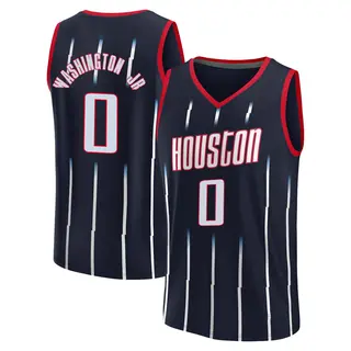 Youth TyTy Washington Jr. Houston Rockets Fanatics Branded Fast Break Navy 2021/22 Replica City Edition Jersey