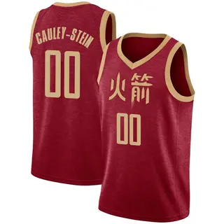 Youth Willie Cauley-Stein Houston Rockets Nike Swingman Red 2018/19 Jersey - City Edition